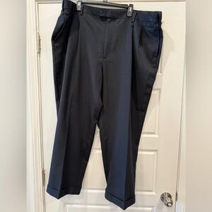 Men’s Savane black dress pants 48x28